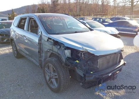 2017 Hyundai Santa Fe Se Ultimate from USA, damaged, VIN KM8SRDHFXHU229798